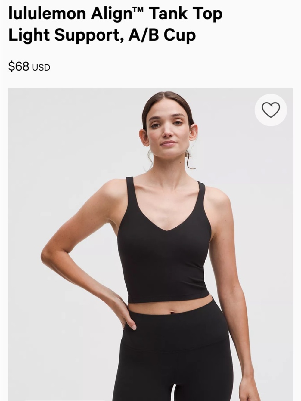 Lululemon Align Tank Top